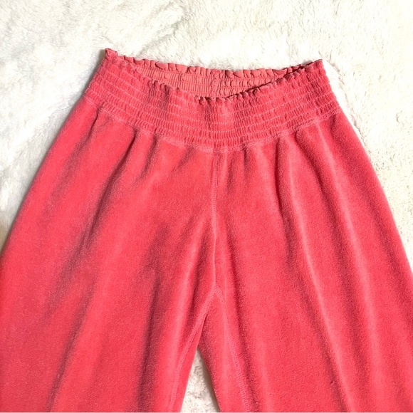 Juicy Couture Y2K Towel Terry Wide Leg Pants Size Small - Picture 7 of 11